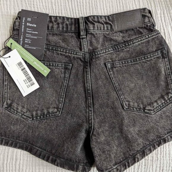 NWT Frank And Oak Stevie Jean Shorts - Size 25 - Picture 2 of 3